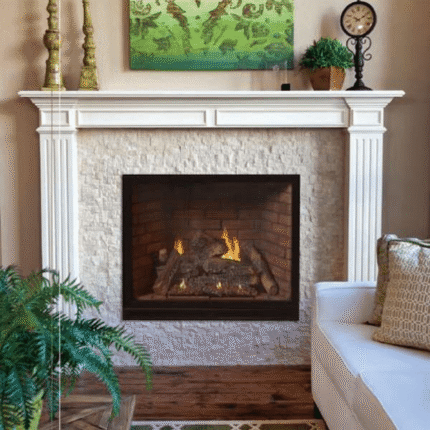 Empire Tahoe Luxury 36 Clean Face Direct Vent Gas Fireplace - DVCX36FP